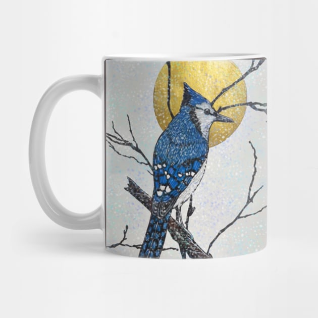 First Frost Bluejay by KrissyK